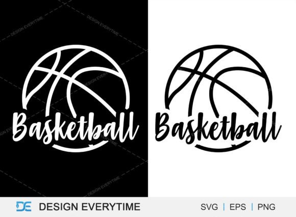 Basketball Typography SVG Design Review
