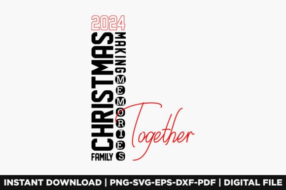 Family Christmas 2024 Graphics for T-Shirt Designs