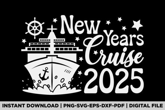 New Year Cruise 2025 Graphics