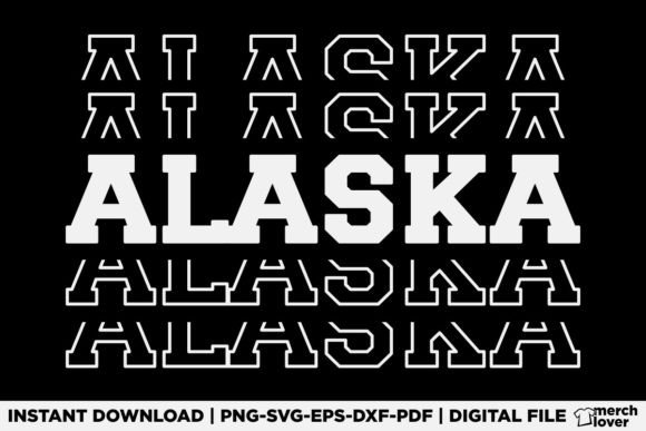 Patriotic USA State Alaska T-Shirt