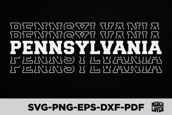 Patriotic USA State Pennsylvania T-Shirt Graphics