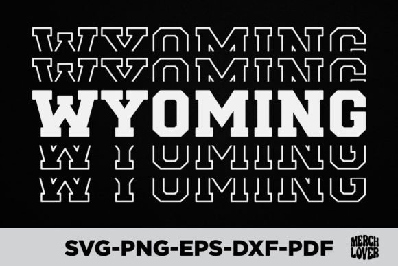 Patriotic USA State Wyoming T-Shirt Graphics