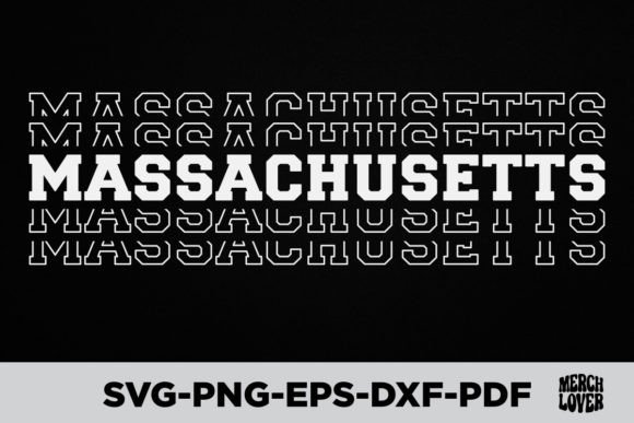 USA State Massachusetts T-Shirt Graphics