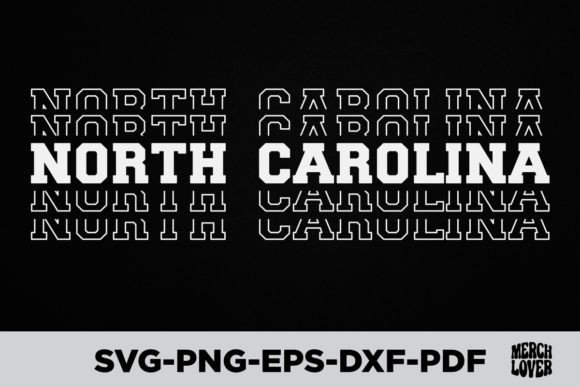 USA State North Carolina T-Shirt Graphics